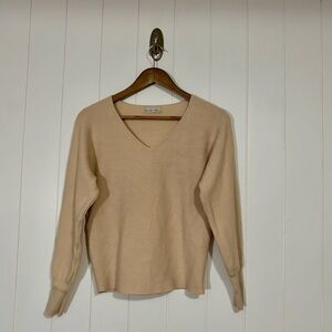 Be Cool V Neck Knit Top size S/M